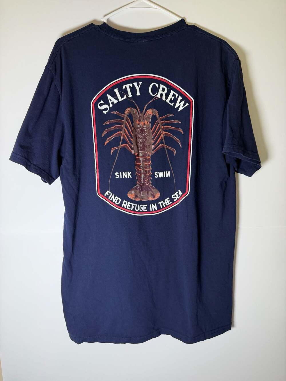 Salty Crew Spiny T-Shirt - Navy - Large